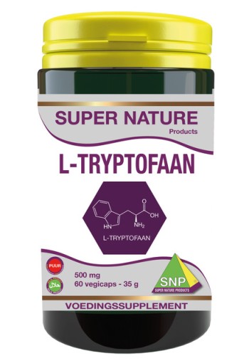 SNP L-Tryptofaan 500mg (60 Vegetarische capsules)