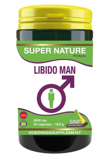SNP Libido man extra forte 5000 mg puur (30 Vegetarische capsules)