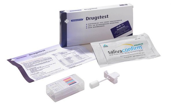 Testjezelf.nu Multidrugtest 12 speeksel (1 Stuks)