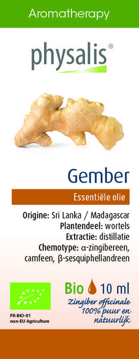 Physalis Gember bio (10 Milliliter)