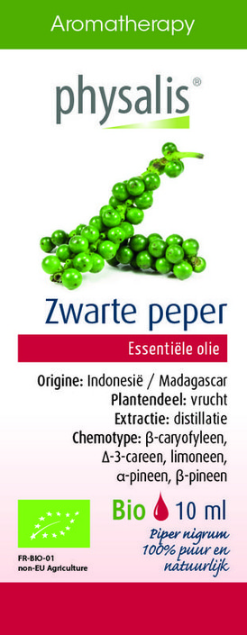 Physalis Zwarte peper bio (10 Milliliter)