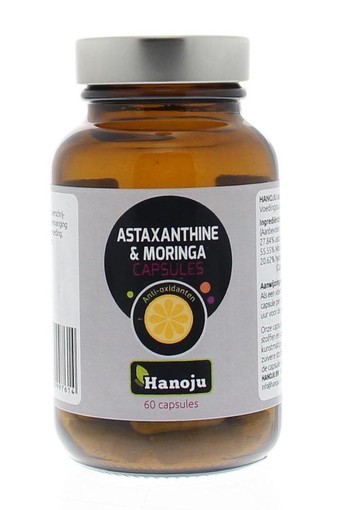 Hanoju Astaxantine & moringa (60 Capsules)