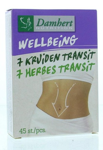 Damhert 7 Kruidentabletten laxeer (45 Tabletten)