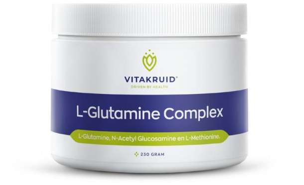 Vitakruid L-Glutamine Complex poeder (230 Gram)