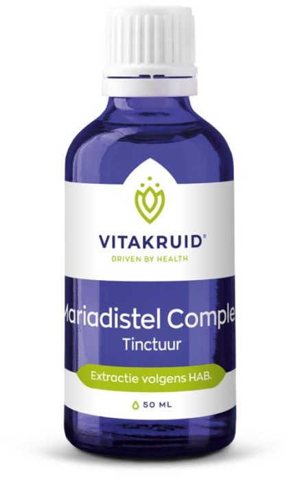 Vitakruid Mariadistel Complex tinctuur 1:5 met oa Artisjok (50 Milliliter)