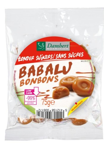 Damhert Babalu butterbonbons (75 Gram)