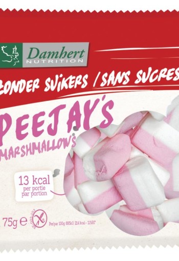 Damhert Peejays marshmallows (75 Gram)