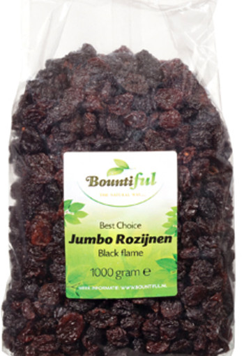 Bountiful Rozijnen jumbo black flame (1 Kilogram)
