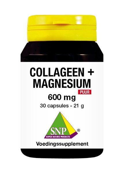 SNP Collageen magnesium 600mg puur (30 Capsules)