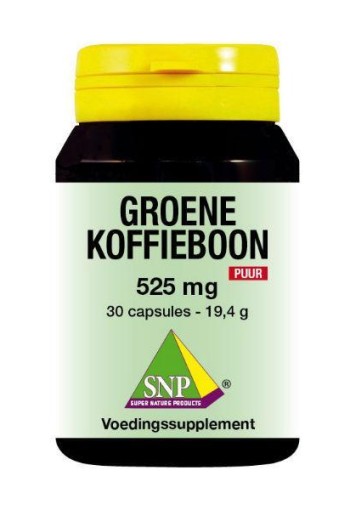 SNP Groene koffiebonen 525 mg puur (30 Capsules)