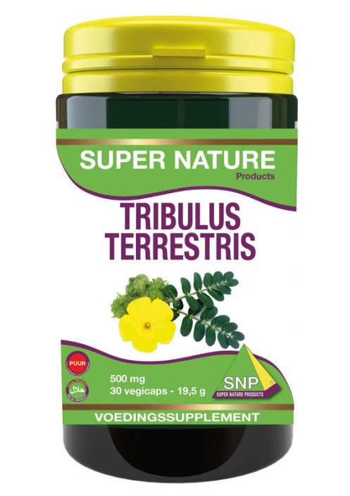 SNP Tribulus terrestris 500mg (30 Vegetarische capsules)