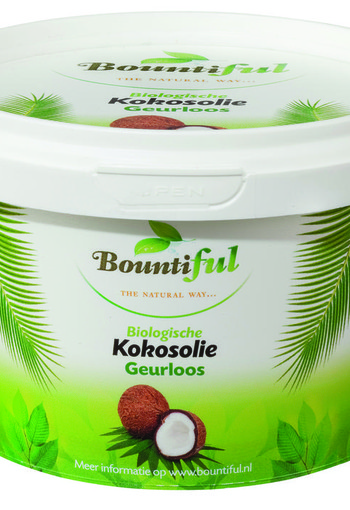 Bountiful Kokosolie geurloos bio (500 Milliliter)