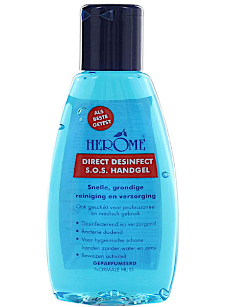 Herôme Direct Desinfect S.O.S. Handgel Geparfumeerd 75 ml