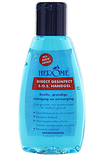 Herôme Direct Desinfect S.O.S. Handgel Geparfumeerd 75 ml