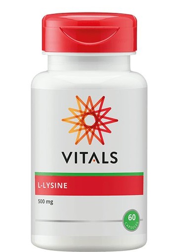 Vitals L-Lysine 500mg (60 Vegetarische capsules)