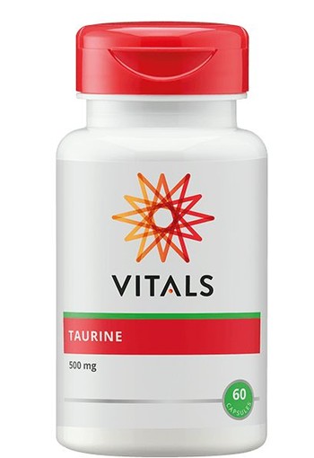 Vitals Taurine 500 mg (60 Vegetarische capsules)