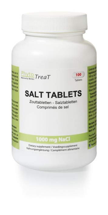 Phytotreat Zouttabletten 1000mg NACL (100 Tabletten)