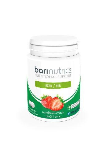 Barinutrics IJzer aardbei (90 Tabletten)