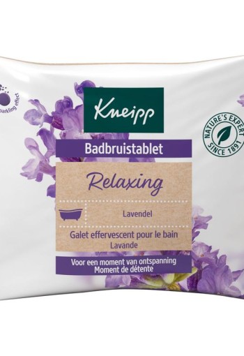 Kneipp Badbruistablet relaxing lavendel (80 Gram)