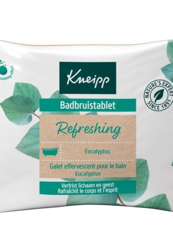 Kneipp Badbruistablet refreshing eucalyptus (80 Gram)