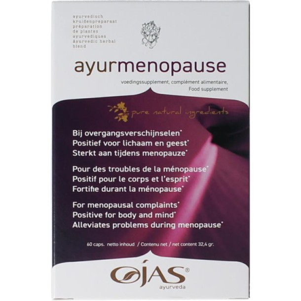 Ojas Ayurmenopause (60 Vegetarische capsules)