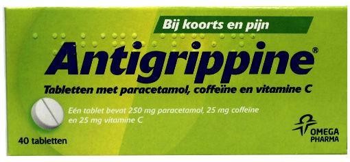 Antigrippine 250mg (40 Tabletten)
