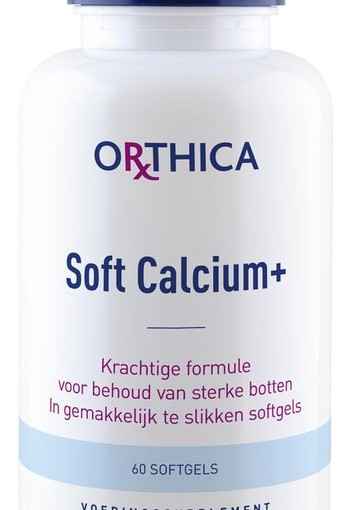 Orthica Soft calcium+ (60 Softgels)