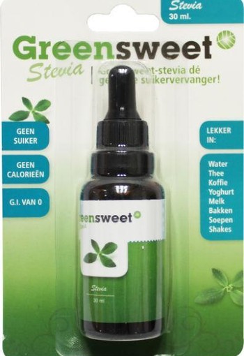 Green Sweet Stevia vloeibaar naturel (30 Milliliter)