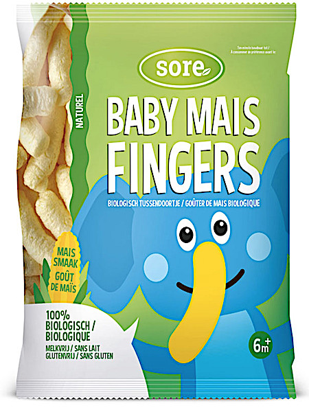 Ju­ni­or Ba­by mais fin­gers na­tu­rel 35 g