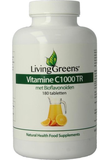 Livinggreens Vitamine C 1000 mg TR (180 Tabletten)
