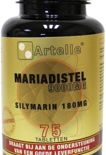 Artelle Mariadistel 9000mg silymarin 180mg (75 Tabletten)