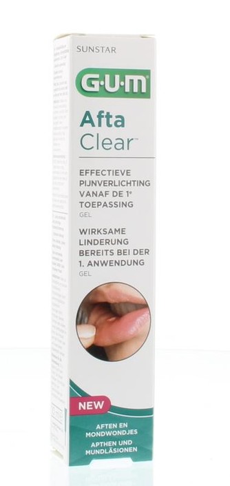 GUM Aftaclear gel (10 Milliliter)