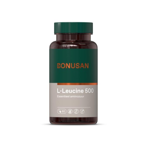 Bonusan L-Leucine 500 (60 Capsules)