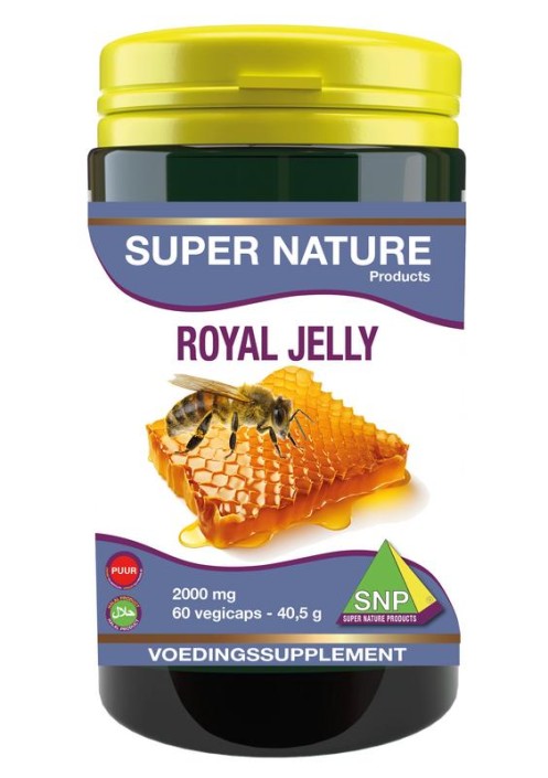 SNP Royal jelly 2000 mg puur (60 Vegetarische capsules)