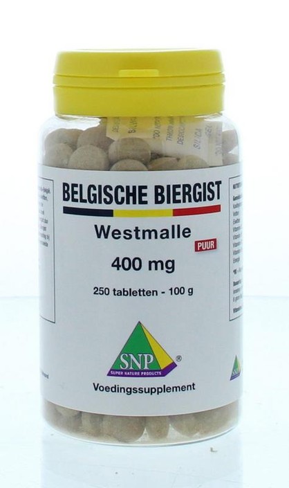 SNP Belgische biergist 400 mg puur (250 Tabletten)