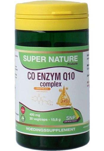 SNP Co enzym Q10 complex 400mg puur (30 Vegetarische capsules)