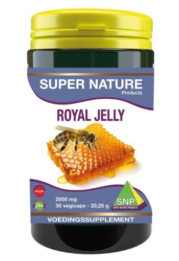SNP Royal jelly 2000 mg puur (30 Vegetarische capsules)