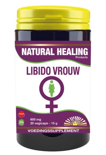NHP Libido vrouw 600mg puur (20 Vegetarische capsules)