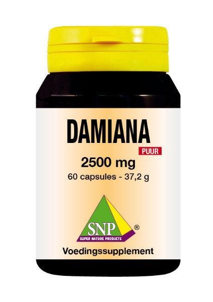 SNP Damiana extract 2500mg puur (60 Vegetarische capsules)
