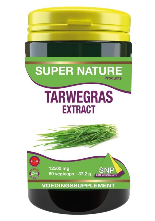 SNP Tarwegras extract 12500mg puur (60 Capsules)