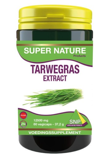 SNP Tarwegras extract 12500mg puur (60 Capsules)