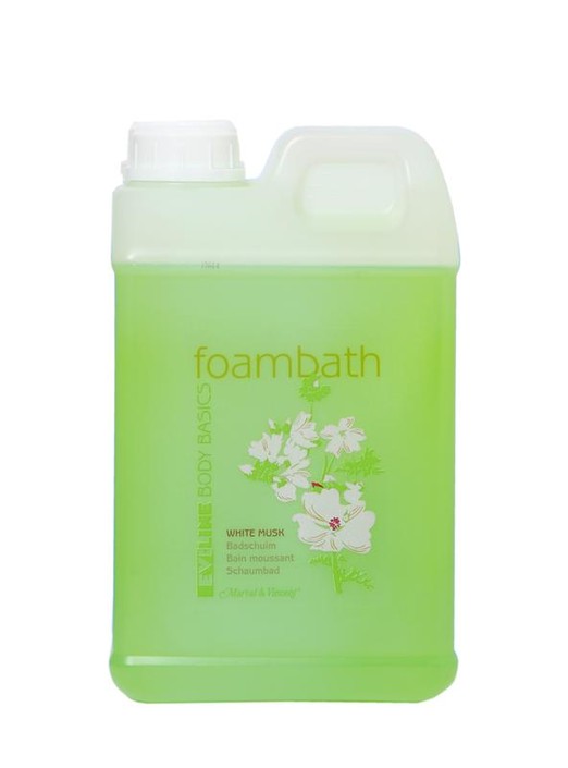 Evi Line Body basics badschuim white musk (2 Liter)