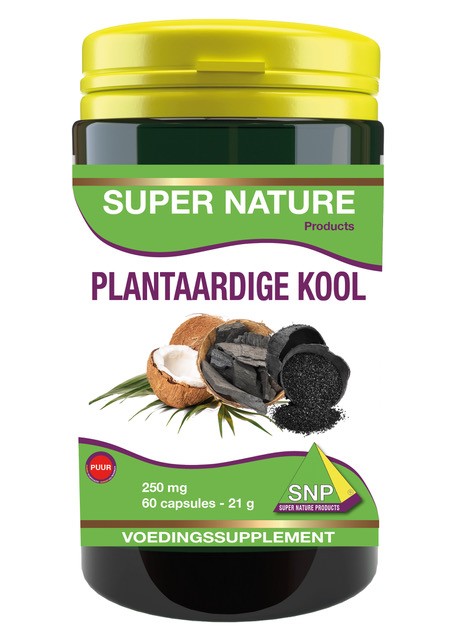 SNP Plantaardige kool 250mg puur (60 Capsules)