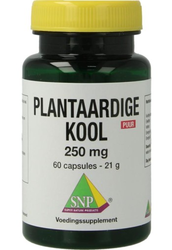 SNP Plantaardige kool 250 mg puur (60 Capsules)