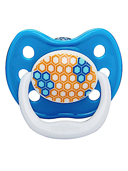 Dr. Brown's Fop­speen blauw fa­se 2 6-18 mnd