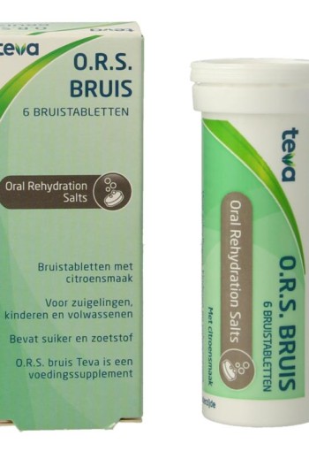 Teva ORS Bruis (6 Tabletten)