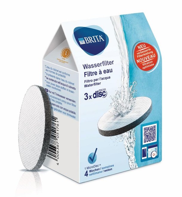 Brita Waterfilterpatroon MicroDisc 3-pack (3 Stuks)