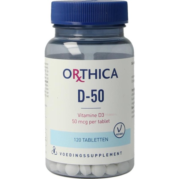 Orthica Vitamine D-50 (120 Tabletten)