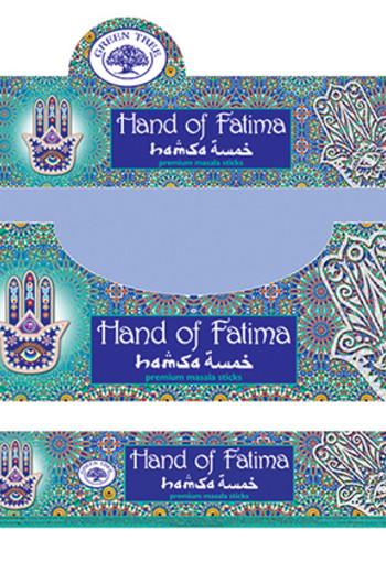 Green Tree Wierookstokjes hand of Fatima (15 Gram)