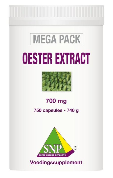 SNP Oester extract megapack (750 Capsules)